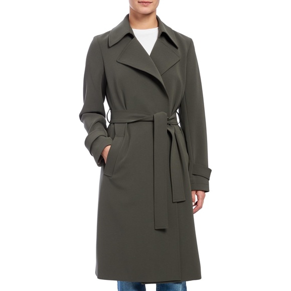 theory green coat